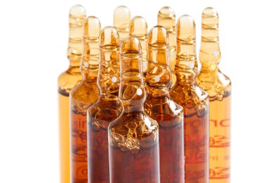 Ampoules for pharmaceutical use and other clipart