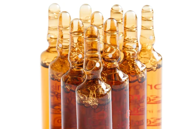 Ampoules for pharmaceutical use and other — Stock Photo, Image