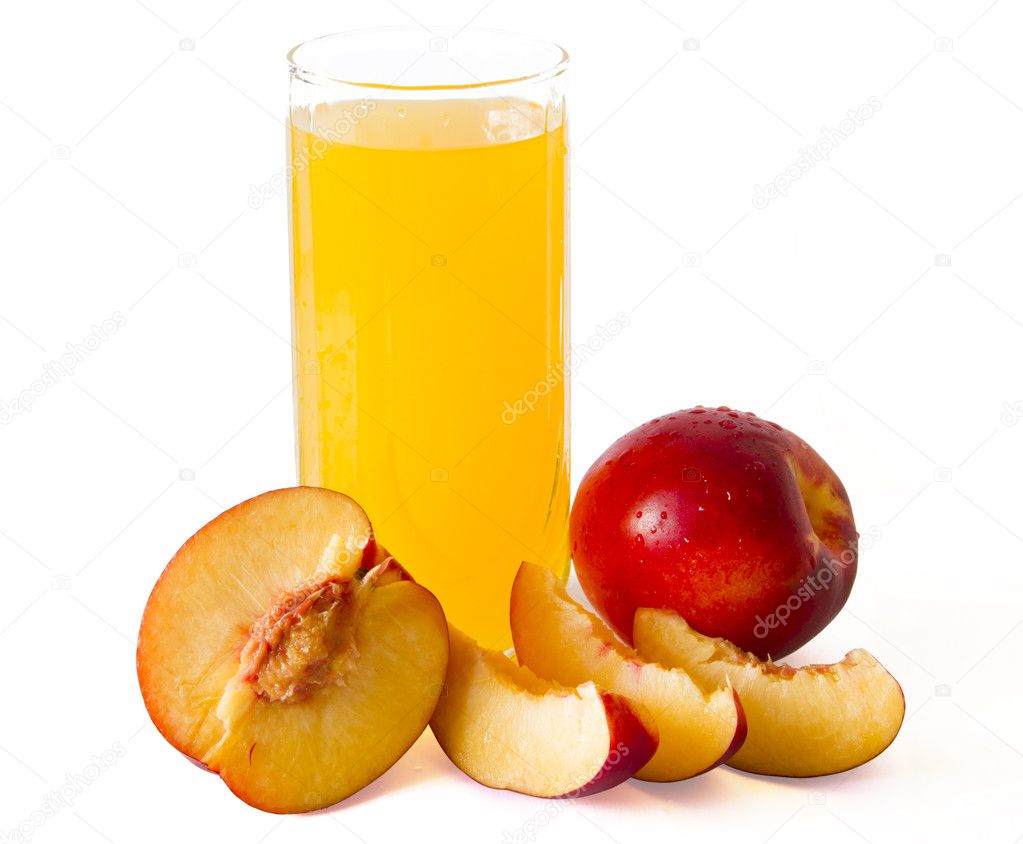 Peach juice — Stock Photo © manae 6745132