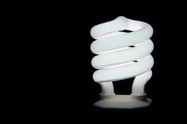 Compact fluorescent light bulb — Stock Photo, Image