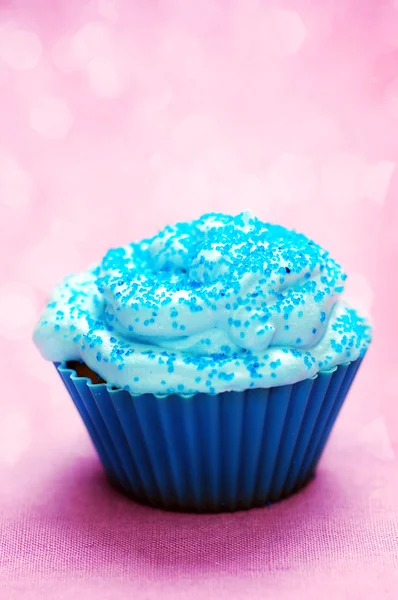 蓝色蛋糕 — 图库照片