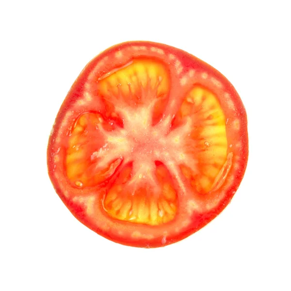 Tomaat slice — Stockfoto