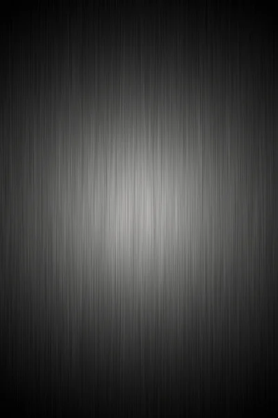 暗いブラシをかけられた鋼鉄テクスチャ — ストック写真
