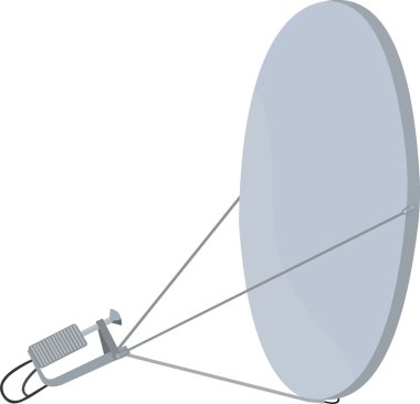 Satellite antenna clipart