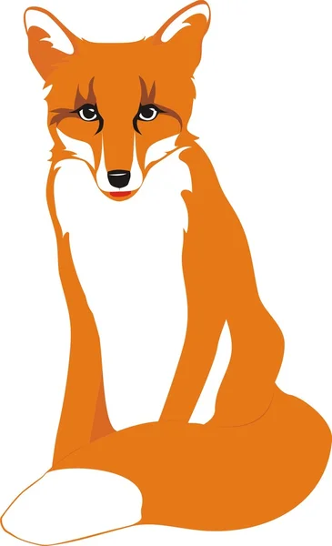 stock vector Forest animals - Fox