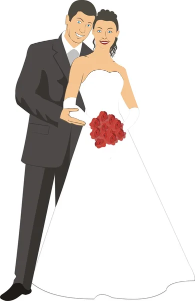 Interracial Marriage ⬇ Vector Image By © Ayeletkeshet Vector Stock 80401076 0826