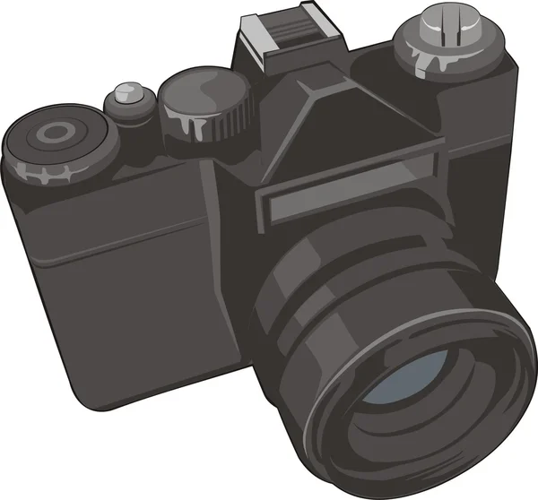 Cámara fotográfica — Vector de stock