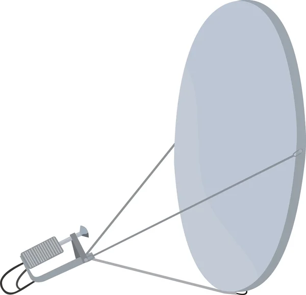 Satellite antenna — Stock Vector