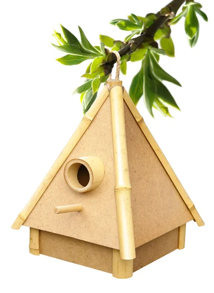 stock image Birdhouse on sprig