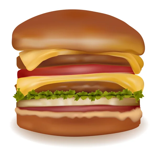 Photo-realistic vector. fastfood product. — Stock Vector