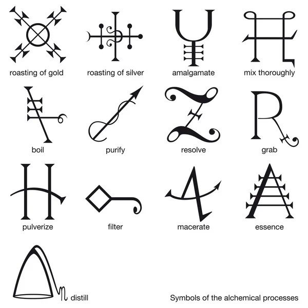 Алхімічна символ — стоковий вектор