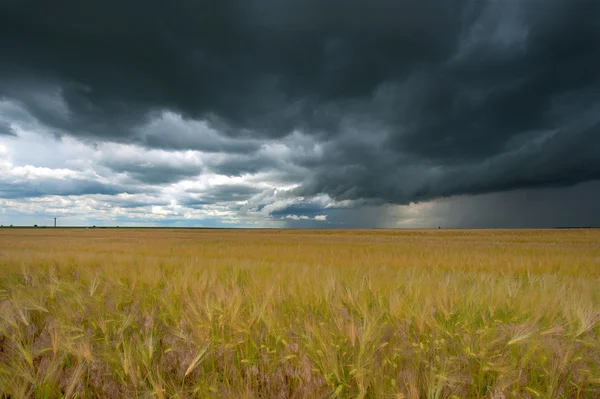 Tempesta nuvole scure — Foto Stock