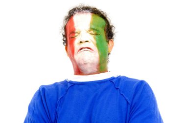 Sad Italian clipart