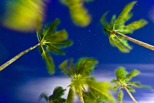 Night sky motion background — Stock Photo, Image
