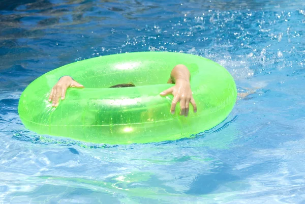Child in the Pool — Stock Photo, Image