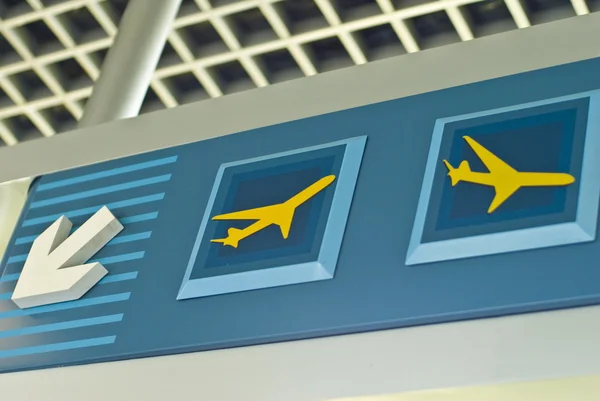 Airport Sign — Stock Photo, Image