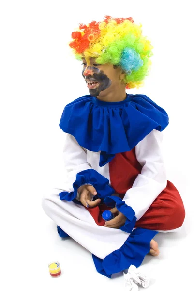 Маленький клоун — стоковое фото