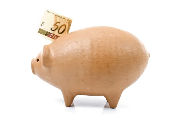 Banco de Moneda de Cerdo — Foto de Stock