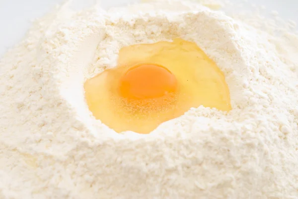 stock image Egg and Flour