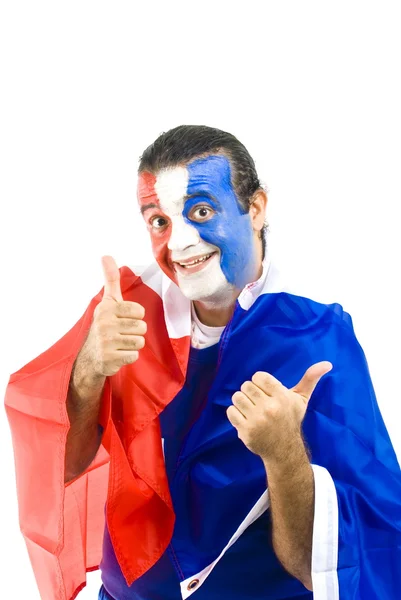 French Supporter — Stock Photo, Image