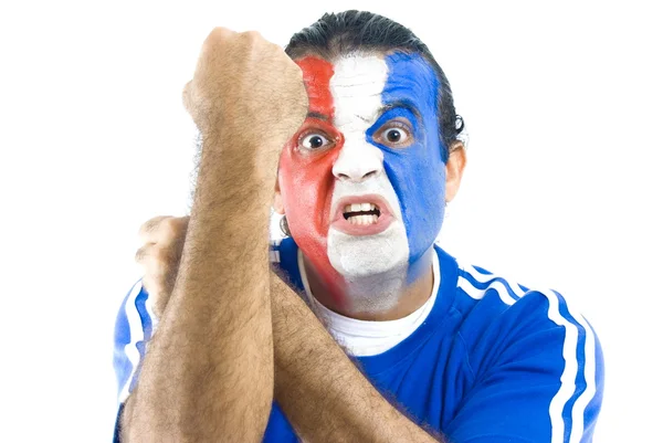 French Supporter — Stock Photo, Image