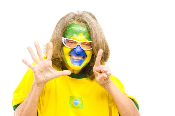 Felice brasiliano — Foto Stock