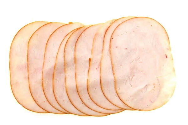 stock image Smoked italian ham