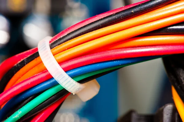 Computer MotherBoard Cables — Stock Photo, Image