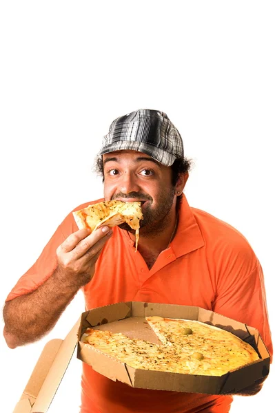 Entrega de pizza — Foto de Stock