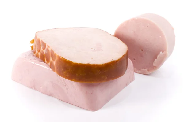 stock image Piece of Fresh and raw Ham