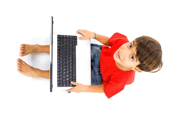 Child with Notebook — Stock Photo, Image