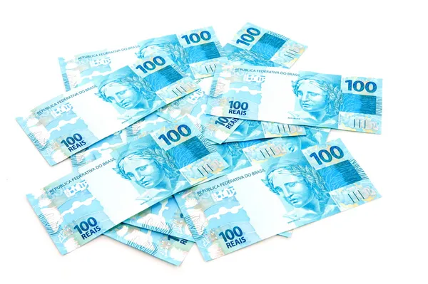 Yeni Brezilyalı para — Stok fotoğraf