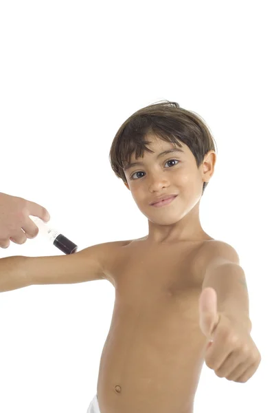 Vaccine Thumbs Up — Stock Photo, Image