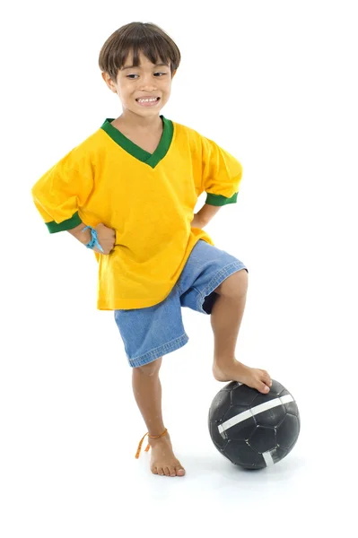 stock image Young Brazilian Player