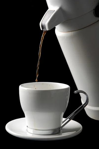 Kaffee oder Tee — Stockfoto
