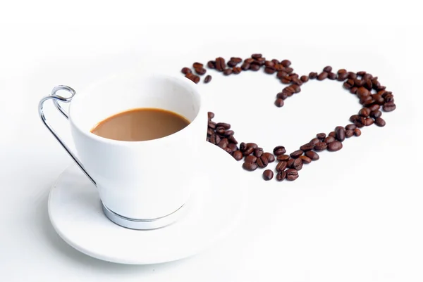 Älska kaffe — Stockfoto