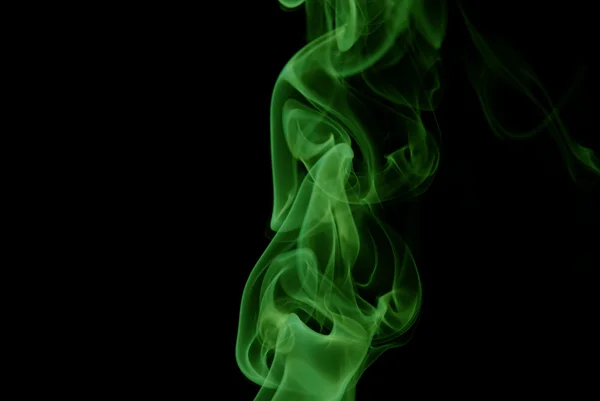 绿烟 — 图库照片