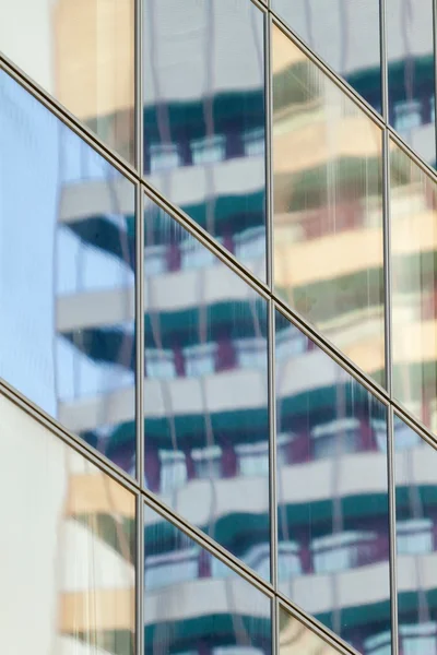 stock image Mirrored building