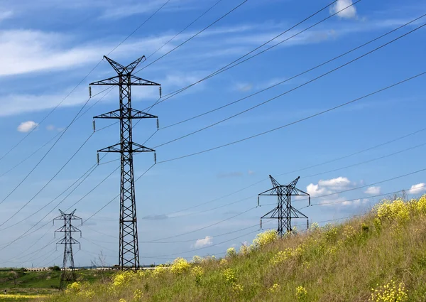 Electrical towers — Stock Photo, Image