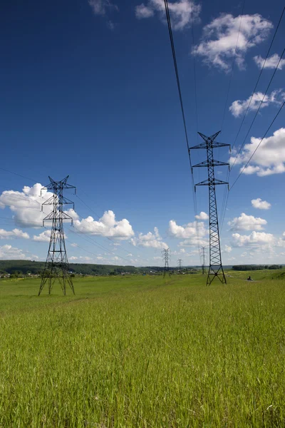 Electrical towers — Stock Photo, Image