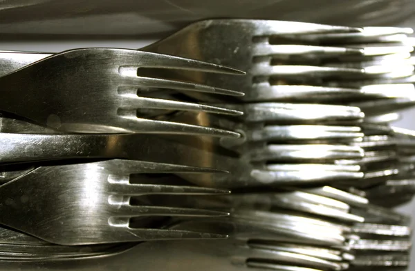 Kuchyňské vidličky — Stock fotografie