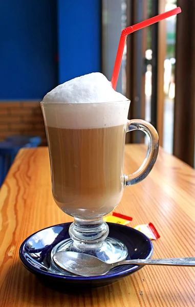 Delizioso caffè latte — Foto Stock