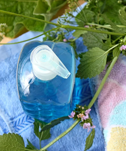Săpun lichid — Fotografie, imagine de stoc