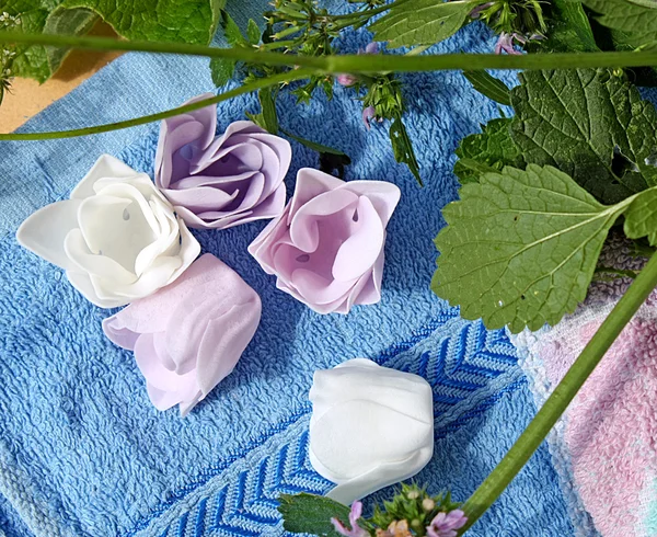 Soap flowers — Stock Photo, Image