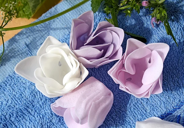 Flores de jabón —  Fotos de Stock