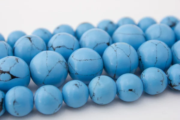 Blaue Perlen — Stockfoto
