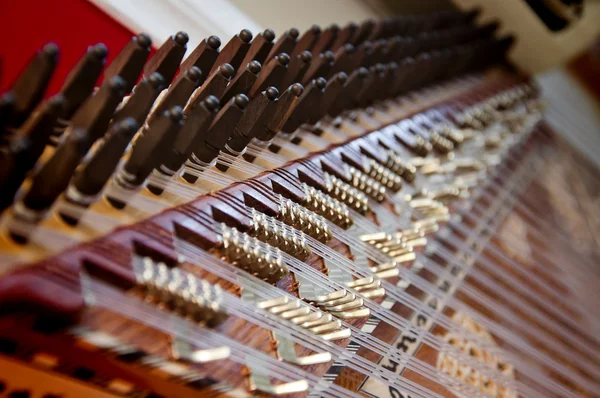 Kanun, a Turkish instrument — Stock Photo, Image