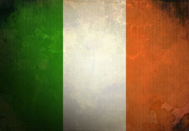 Grunge Irish Flag clipart