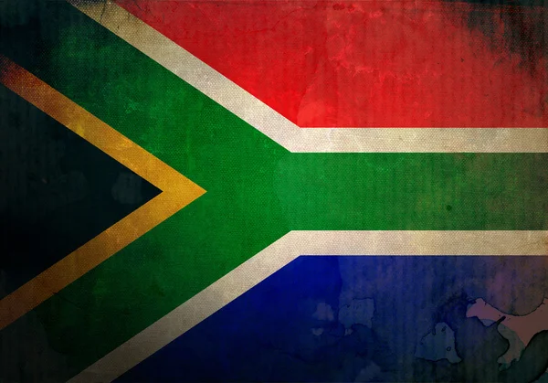 stock image Grunge South Africa Flag