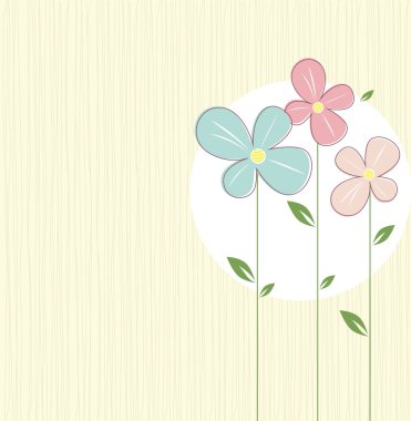 Spring flowers clipart